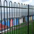PVC coated curved top fence